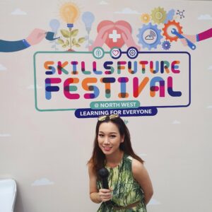 Skills Future Festival emcee singapore